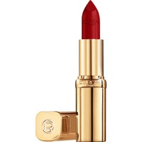 L'oreal Paris Color Riche Satin Lipstick 1 Τεμάχιο - 300 Le Rouge Paris - Κρεμώδες Κραγιόν με Πλούσια Υφή Εμπλουτισμένο με Argan Oil