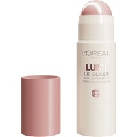 L'oreal Paris Lumi Le Glass Highlighter Stick 6.5g - 620 Glassy Pink Ballet - Πολυχρηστικό Highlighter σε Μορφή Στικ που Προσφέρει Λάμψη