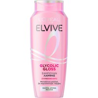 L'Oreal Paris Elvive Glycolic Gloss Shampoo 400ml - Σαμπουάν για Λάμψη & Ζωντάνια των Μαλλιών με Γλυκολικό Οξύ