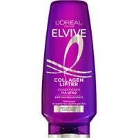 L'Oreal Paris Elvive Collagen Lifter Conditioner 300ml - Κρέμα Θρέψης & Όγκου για Λεπτά, Άτονα Μαλλιά
