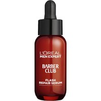 L'Oreal Paris Men Expert Barber Club Flash repair Serum 30ml - Επανορθωτικός Συμπυκνωμένος Ορός Ανδρών για Μετά το Ξύρισμα με 10% Πανθενόλη για Μείωση της Ερεθισμένης, Ξηρής Επιδερμίδας & Επανόρθωση του Επιδερμικού Φραγμού