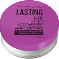 Maybelline Lasting Fix Loose Setting Powder 6g - Διάφανη Πούδρα για Διάρκεια & Σταθερότητα στο Μακιγιάζ