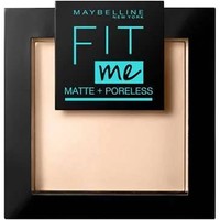 Maybelline Fit Me Matte + Poreless Pressed Powder 9gr - 130 Buff Beige - Πούδρα για Φυσική και Ταυτόχρονα Ματ Κάλυψη