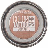 Maybelline Eyeshadow 24H Color Tattoo 4ml - 125 Socialite - Κρεμώδης Σκιά Ματιών που Διαρκεί έως & 24 Ώρες