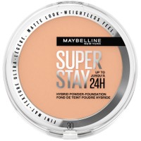 Maybelline Super Stay 24h Hybrid Powder Foundation 9g - 30 - Make Up σε Μορφή Πούδρας για Μεσαία έως Πλήρη 24ωρη Κάλυψη με Ανάλαφρη Αίσθηση