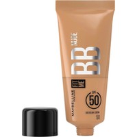 Maybeline Fit Me Nude BB Cream Spf50, 30ml - 50 - Κρέμα Προσώπου Υψηλής Προστασίας με Χρώμα για Φυσική Κάλυψη