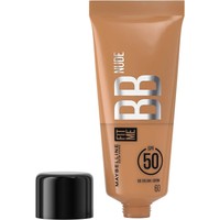 Maybeline Fit Me Nude BB Cream Spf50, 30ml - 60 - Κρέμα Προσώπου Υψηλής Προστασίας με Χρώμα για Φυσική Κάλυψη