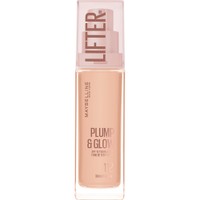 Maybelline Lifter Plump & Glow SPF15 Foundation 30ml - 112 - Ενυδατικό Foundation με Μεσαίο Δείκτη Προστασίας, 2% Νιασιναμίδη & Υαλουρονικό Οξύ για Γεμάτη & Φωτεινή Όψη Όλη Μέρα