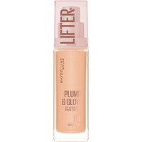 Maybelline Lifter Plump & Glow SPF15 Foundation 30ml - 114 - Ενυδατικό Foundation με Μεσαίο Δείκτη Προστασίας, 2% Νιασιναμίδη & Υαλουρονικό Οξύ για Γεμάτη & Φωτεινή Όψη Όλη Μέρα
