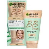 Garnier SkinActive BB Cream Classic Spf15 Perfecting Care All in 1 Light 50ml - Ενυδατική Κρέμα Προσώπου Χαμηλής Αντηλιακής Προστασίας με Χρώμα για Κανονική Ανοιχτόχρωμη Επιδερμίδα
