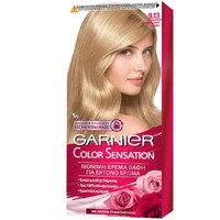 Garnier Color Sensation Permanent Hair Color Kit 1 Τεμάχιο - 9.13 Κρυστάλλινο Ξανθό - Μόνιμη Κρέμα Βαφή Μαλλιών με Άρωμα Τριαντάφυλλο