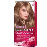 Garnier Color Sensation Permanent Hair Color Kit 1 Τεμάχιο - 7.1 Ξανθό Σαντρέ - Μόνιμη Κρέμα Βαφή Μαλλιών με Άρωμα Τριαντάφυλλο