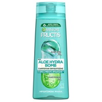 Garnier Fructis Aloe Hydra Bomb Shampoo 400ml - Δυναμωτικό Σαμπουάν με Αλόη για Ενυδάτωση των Μαλλιών