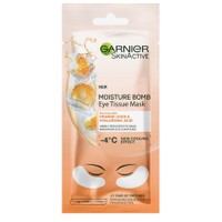 Garnier Skin Active Moisture Bomb Eye Sheet Mask 6g - Υφασμάτινη Μάσκα Ενυδάτωσης Ματιών με Πορτοκάλι 