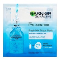 Garnier Hyaluronic Tissue Mask Fresh-Mix 33gr - Υφασμάτινη Μάσκα Ενυδάτωσης με Υαλουρονικό Οξύ