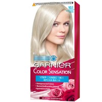 Garnier Color Sensation Permanent Hair Color Kit 1 Τεμάχιο - 10.1 Κατάξανθο Σαντρέ - Μόνιμη Κρέμα Βαφή Μαλλιών με Άρωμα Τριαντάφυλλο