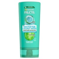 Garnier Fructis Non Stop Pure Coconut Water Conditioner 200ml - Δυναμωτικό Conditioner Καθαρισμού & Ενυδάτωσης για Λιπαρές Ρίζες & Ξηρές Άκρες