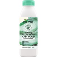 Garnier Fructis Hair Food Hydrating Conditioner Aloe Vera 350ml - Ενυδατική Μαλακτική Κρέμα Μαλλιών με Αλόη για Κανονικά Προς Ξηρά Μαλλιά