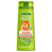 Garnier Fructis Vitamin & Strength Shampoo 400ml - Σαμπουάν Ενδυνάμωσης για Αδύναμα Μαλλιά που Σπάνε με Τάση Τριχόπτωσης