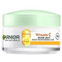 Garnier Skin Naturals Vitamin C Glow Jelly Daily Moisturizing Care Face Gel 50ml - Κρέμα Ημέρας Προσώπου σε Μορφή Gel για Λάμψη με Βιταμίνη C