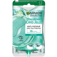 Garnier SkinActive Hyaluronic Cryo Anti-Fatigue Jelly Eye Patches 5g - Patches Ματιών για Μείωση των Σημαδιών Κούρασης
