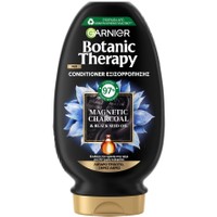 Garnier Botanic Therapy Magnetic Charcoal & Black Seed Oil Conditioner 200ml - Μαλακτική Κρέμα Εξισορρόπησης με Ενεργό Άνθρακα για Λιπαρά Μαλλιά με Ξηρές Άκρες