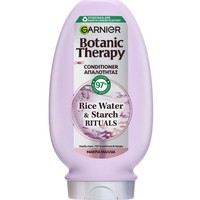 Garnier Botanic Therapy Rice Water & Starch Rituals Conditioner 200ml - Μαλακτική Κρέμα με Ρυζόνερο για Απαλά & Λαμπερά Μαλλιά με Όγκο