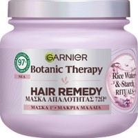 Garnier Botanic Therapy Hair Remedy Rice Water & Starch Rituals 340ml - Μάσκα με Ρυζόνερο για Απαλά & Λαμπερά Μαλλιά με Όγκο