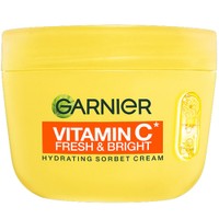 Garnier Skinactive Vitamin C Fresh & Bright Sorbet Cream 85ml - Ενυδατική Σορμπέ Κρέμα Προσώπου με 4% Βιταμίνη C για Λαμπερή Επιδερμίδα