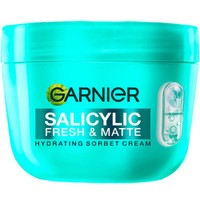 Garnier Skinactive Salicylic Fresh & Matte Hydrating Sorbet Cream 85ml - Ενυδατική Κρέμα Προσώπου με 5% Νιασιναμίδη & Υφή Σορμπέ για Επιδερμίδες με Τάση Ακμής