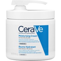CeraVe Moisturising Cream Pump 454g - Ενυδατική Κρέμα Προσώπου & Σώματος με Αντλία, για Ξηρές έως Πολύ Ξηρές Επιδερμίδες