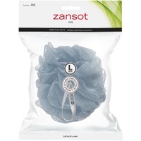 Zansot Mesh Sponge Large 1 Τεμάχιο - Γκρί - Σφουγγάρι Τούλι για Αίσθηση Απαλότητας & Αναζωογόνησης
