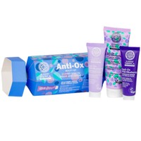 Oblepikha Siberica Promo Anti-Ox Wild Blueberry Cream to Foam Face Cleanser 75ml & Super Hydrating Eye Patch-Effect Mask 30ml & Overnight Renewing Face Cream Mask 30ml - Κρεμώδης Αφρός Καθαρισμού Προσώπου, για Όλους τους Τύπους Επιδερμίδας & Ενυδατική Μάσκα Ματιών με Εφέ Patch για Αντιοξειδωτική Δράση & Ενυδατική Κρέμα & Μάσκα Νυκτός για Ανανέωση