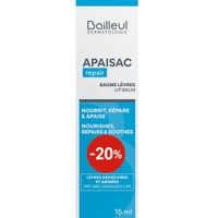 Bailleul Dermatologie Promo Apaisac Repair Lip Balm 15ml - Ενυδατικό & Καταπραϋντικό Βάλσαμο για Ξηρά & Σκασμένα Χείλη