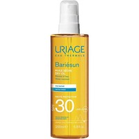 Uriage Bariesun Satin Finish Dry Oil Spray Spf30, 200ml - Αντηλιακό Ξηρό Λάδι Σώματος & Μαλλιών σε Σπρέι Υψηλής Προστασίας