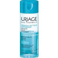 Uriage Waterproof Eye Make-Up Remover 100ml - Διφασικό Ντεμακιγιάζ Ματιών Ιδανικό & για Αδιάβροχο Μακιγιάζ