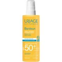 Uriage Bariesun Invisible Spray Spf50+, 200ml - Διάφανο Αντηλιακό Spray Προσώπου & Σώματος Πολύ Υψηλής Προστασίας