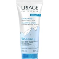 Uriage Eau Thermale Cleansing Cream 200ml - Κρέμα Καθαρισμού & Θρέψης για Πρόσωπο - Σώμα - Μαλλιά