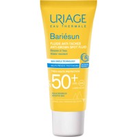 Uriage Bariesun Anti Brown Spot Fluid Lotion Spf50+, 40ml - Αντηλιακή Λοσιόν Πολύ Υψηλής Προστασίας για Πρόσωπο & Λαιμό Κατά των Καφέ Κηλίδων