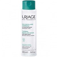 Uriage Eau Thermal Micellar Water with Apple Extract Combination to Oily Skin 250ml - Ιαματικό Νερό με Πράσινο Μήλο για Πρόσωπο & Μάτια που Αφαιρεί Τέλεια το Μακιγιάζ, Μικτή προς Λιπαρή Επιδερμίδα