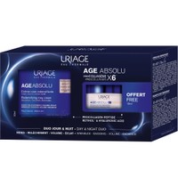 Uriage Promo Age Absolu Redensifying Rosy Cream 50ml & Δώρο Redensifying Sleeping Mask 15ml - Ενισχυμένη Αντιγηραντική Κρέμα Ημέρας Προσώπου για τις Ώριμες Επιδερμίδες & Σφαιρική Αντιγηραντική Μάσκα Προσώπου Νυκτός για Ώριμες Επιδερμίδες