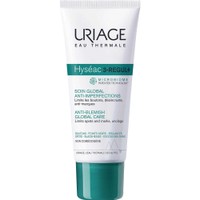 Uriage Hyseac 3-Regul+ Anti-Blemish Global Care 40ml - Φροντίδα κατά των Ατελειών για Λιπαρή με Τάση για Ατέλειες Επιδερμίδα