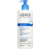 Uriage Promo Xemose Gentle Cleansing Syndet 500ml - Ήπια Κρέμα Gel Καθαρισμού για Πολύ Ξηρές Επιδερμίδες με Τάση Ατοπίας με Αντλία