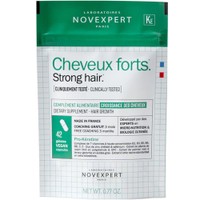 Novexpert Strong Hair 42veg.caps - Συμπλήρωμα Διατροφής από Σύμπλεγμα Φυτικών Εκχυλισμάτων, Βιταμινών & Ιχνοστοιχείων με Στοχευμένη Υποστήριξη για Δυνατά & Υγιή Μαλλιά