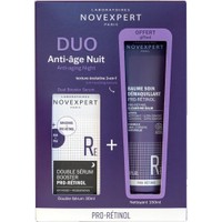Novexpert Promo Pro-Retinol Dual Booster Serum 30ml & Δώρο Cleansing Balm 150ml - Ενισχυμένος Ορός Διπλής Δράσης με Ρετινόλη για Όλους τους Τύπους Επιδερμίδας Εκτός της Λιπαρής & Βάλσαμο Ντεμακιγιάζ με Ρετινόλη 2 σε 1 για Όλους τους Τύπους Δέρματος