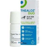 Thea Thealoz Duo Drops 5ml - Οφθαλμικές Σταγόνες με Υαλουρονικό Οξύ για Ενυδάτωση, Λίπανση & Προστασία των Ματιών Κατά των Ερεθισμών