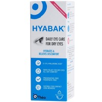 Thea Hyabak Daily Eye Care for Dry Eyes 10ml - Οφθαλμικές Σταγόνες που Ενυδατώνουν & Καταπραΰνουν τα Ξηρά & Ερεθισμένα Μάτια