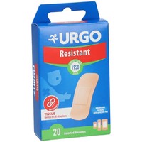 Urgo Resistant Pads 20 Τεμάχια - Αντισηπτικά Αυτοκόλλητα Επιθέματα Πολύ Ανθεκτικά σε Κάθε Περίσταση