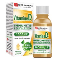 Forte Pharma Vitamin D3 1000IU 15ml - Συμπλήρωμα Διατροφής σε Υγρή Μορφή με Βιταμίνη D3 για την Υποστήριξη της Φυσικής Άμυνας του Οργανισμού