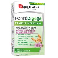 Forte Pharma ForteDigest Transit Intestinal 30tabs - Συμπλήρωμα Διατροφής με 8 Φυτά & Φρούτα για τη Βελτίωση της Κινητικότητας του Εντέρου